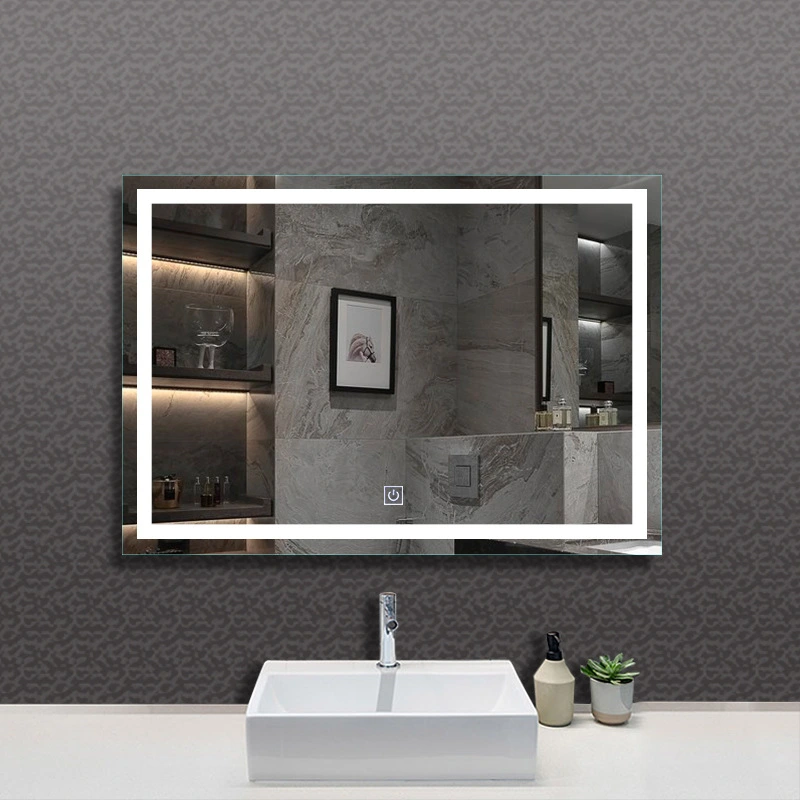 LAM006 مرآة جدار الحمام مع أضواء